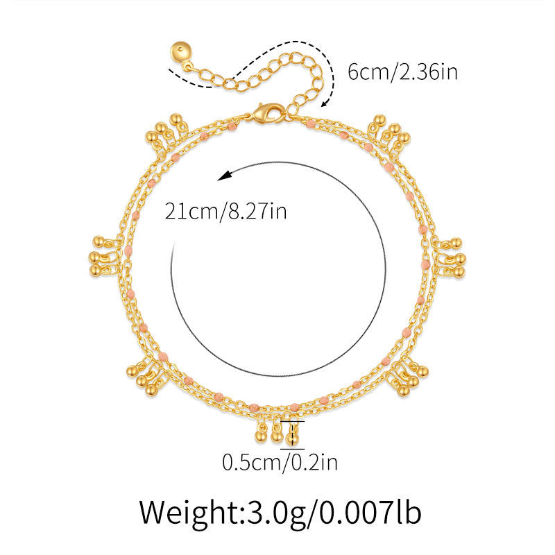 Bracelet de cheville AGN001