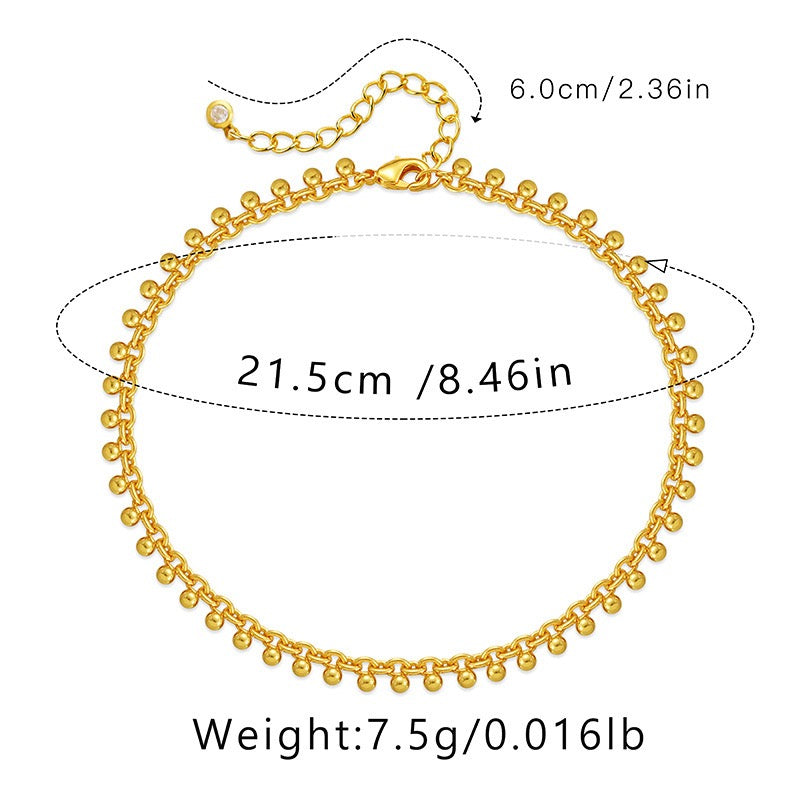 Bracelet de cheville AGN008