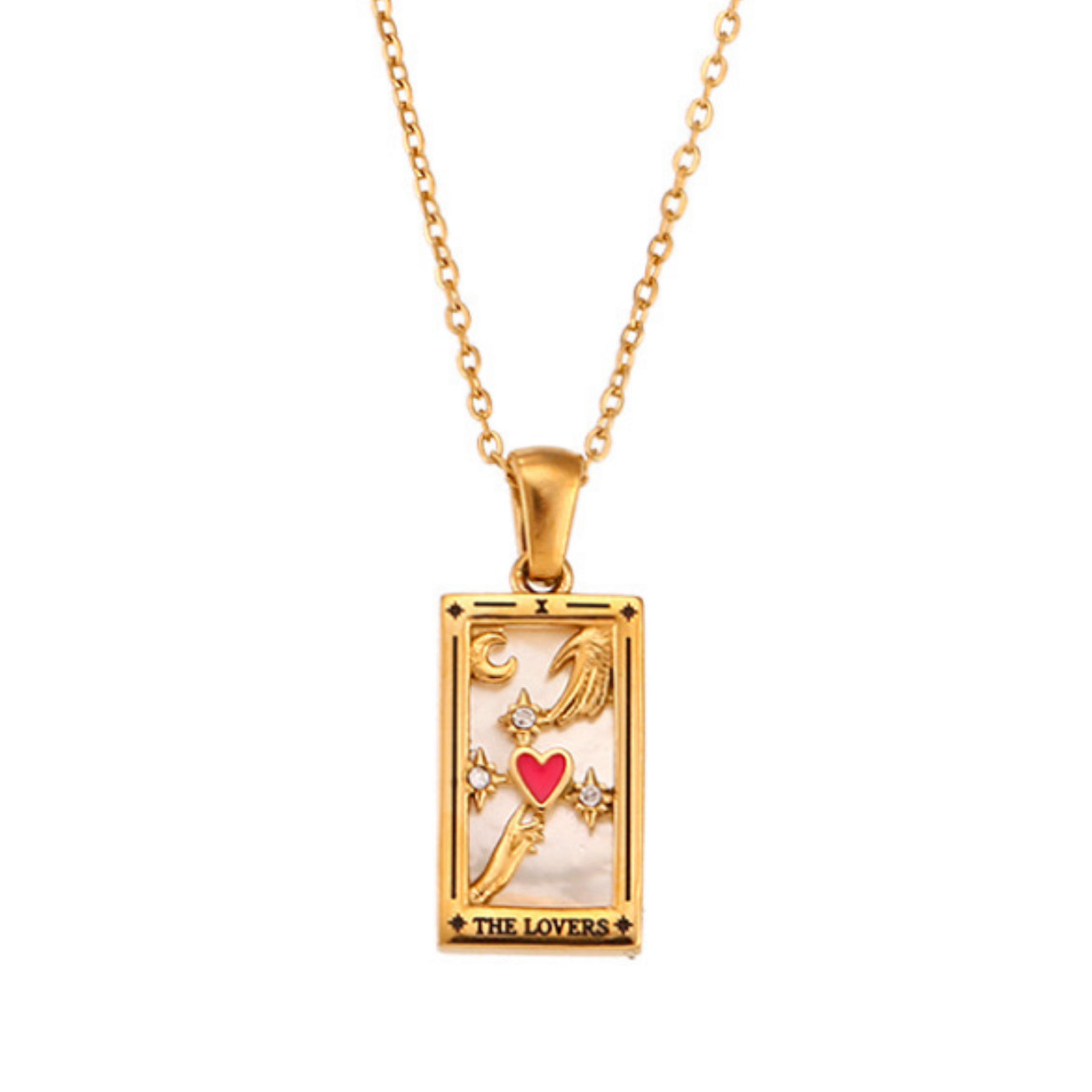 Collier Talisman Tarot THE LOVES CGTC001