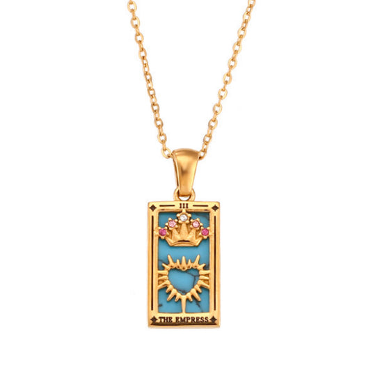 Collier Talisman Tarot THE EMPRESS CGTC009