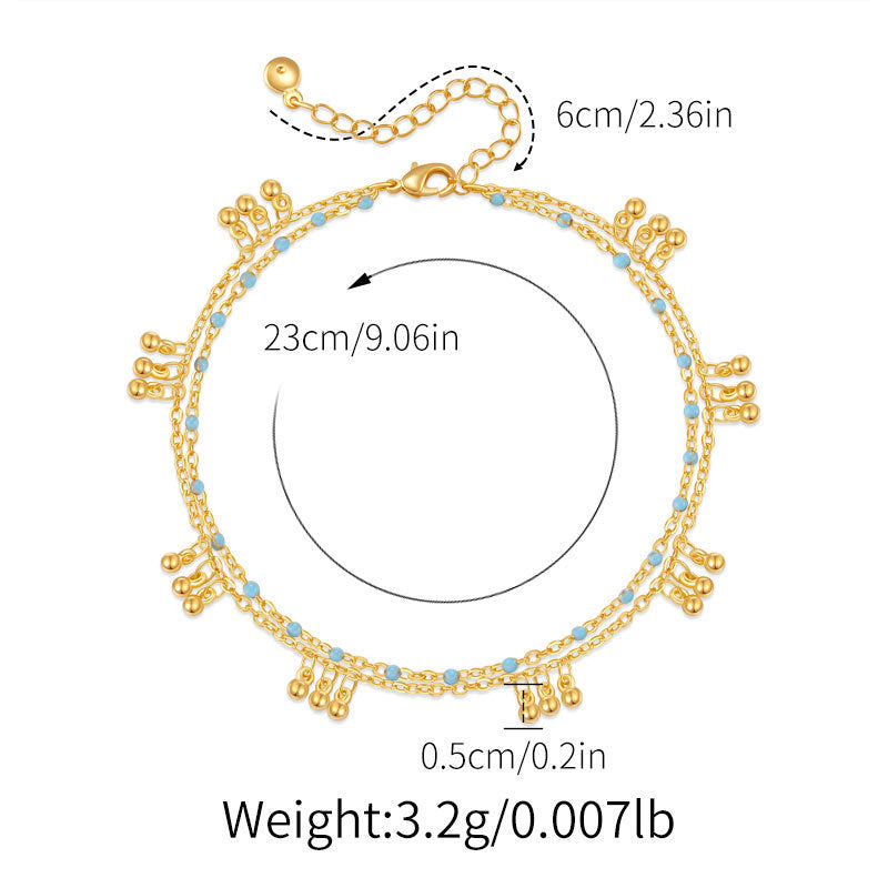 Bracelet de cheville AGN002