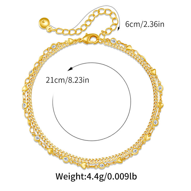 Bracelet de cheville AGN005