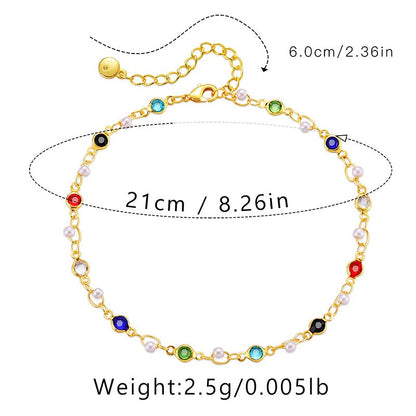 Bracelet de cheville AGN007