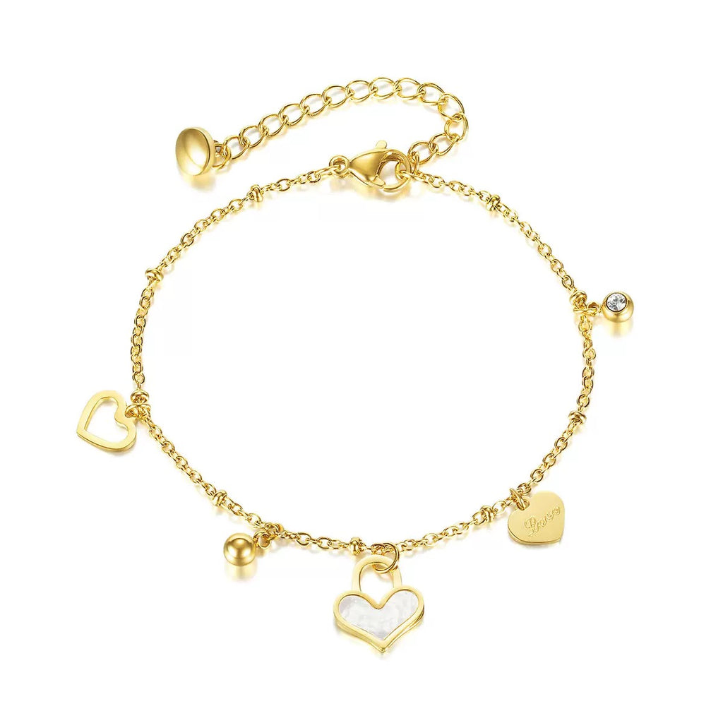 Bracelet élégant avec cœur BGN151