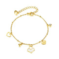 Bracelet élégant avec cœur BGN151