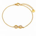 Bracelet Infini Lumière Dorée BGN152-1