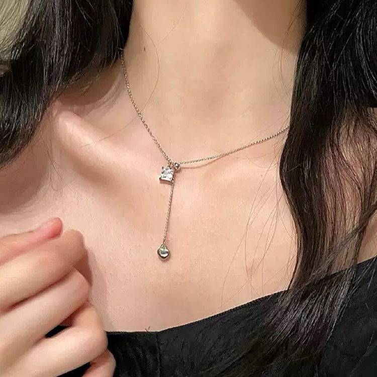Collier de luxe plaqué or CGN150-2