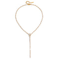 Collier de luxe plaqué or CGN156