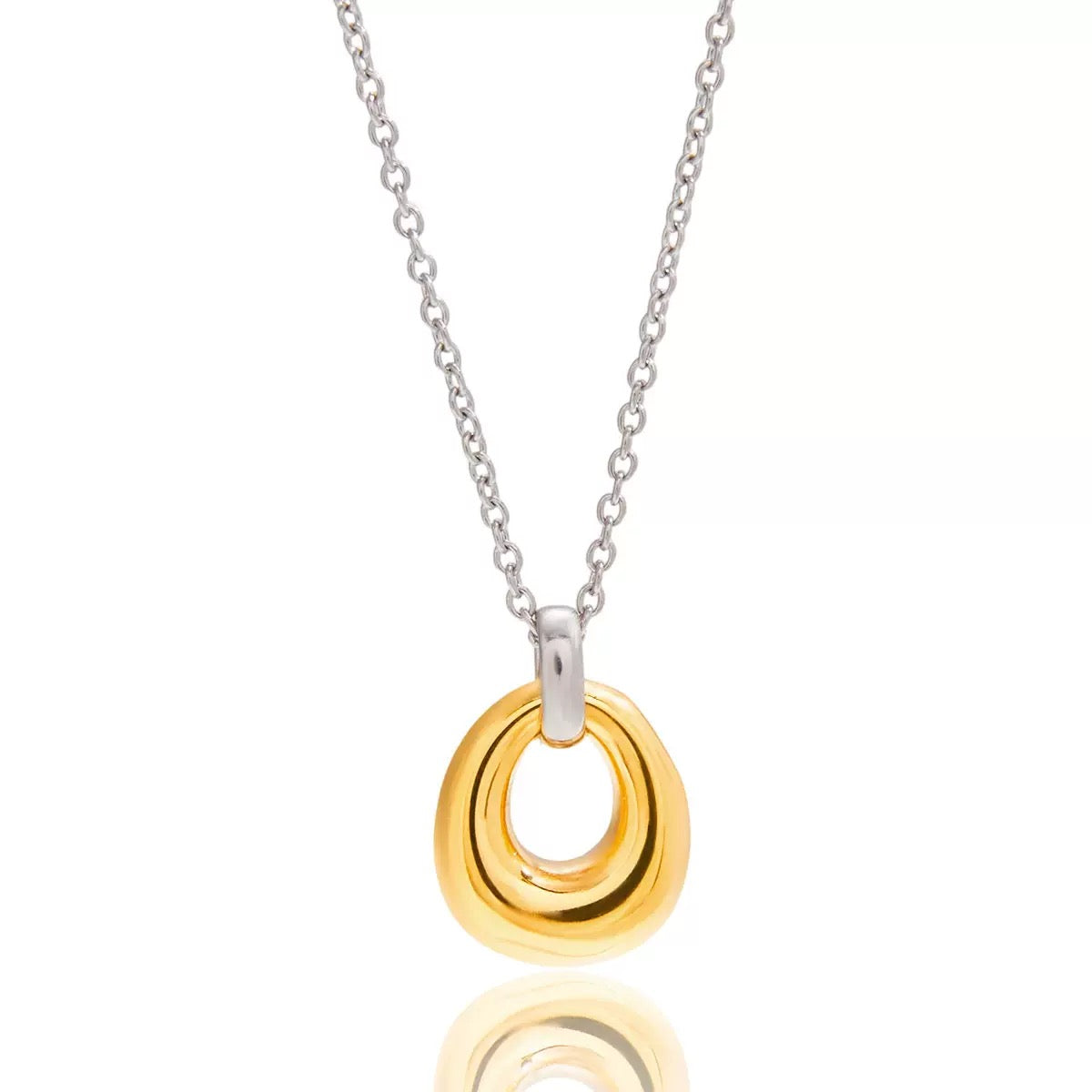 Collier de luxe plaqué or CGN159