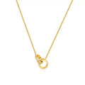 Collier de luxe plaqué or CGN160-1