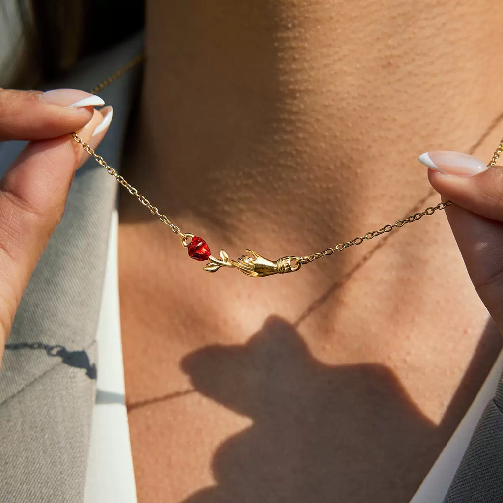 Collier de luxe plaqué or CGN163