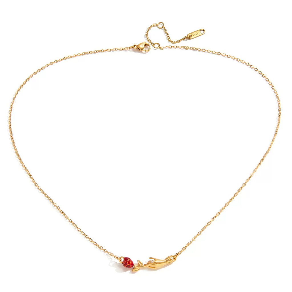 Collier de luxe plaqué or CGN163