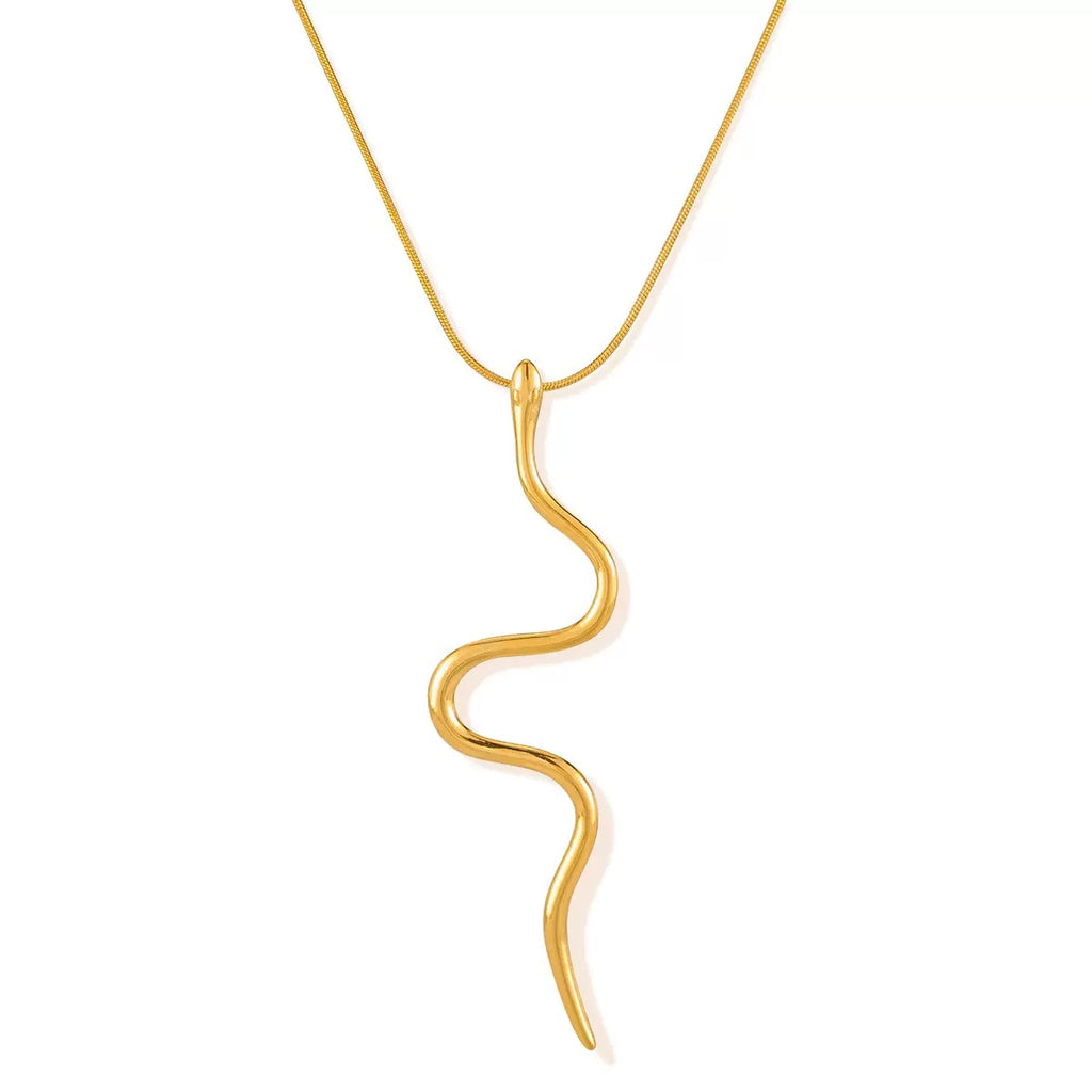 Collier de luxe plaqué or CGN164