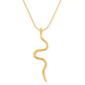 Collier de luxe plaqué or CGN164
