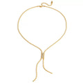 Collier de luxe plaqué or CGN165