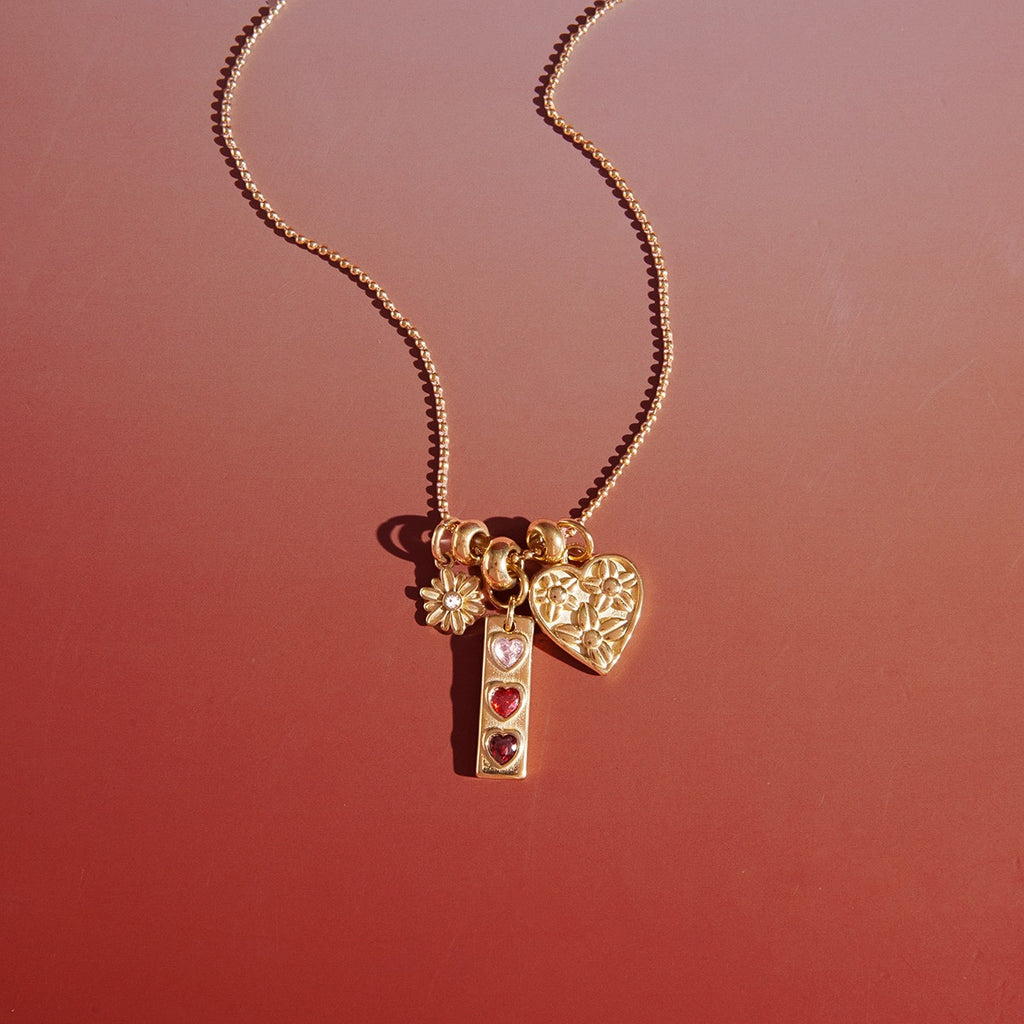 Collier de luxe plaqué or CGN166