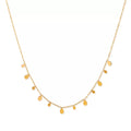 Collier de luxe plaqué or CGN169