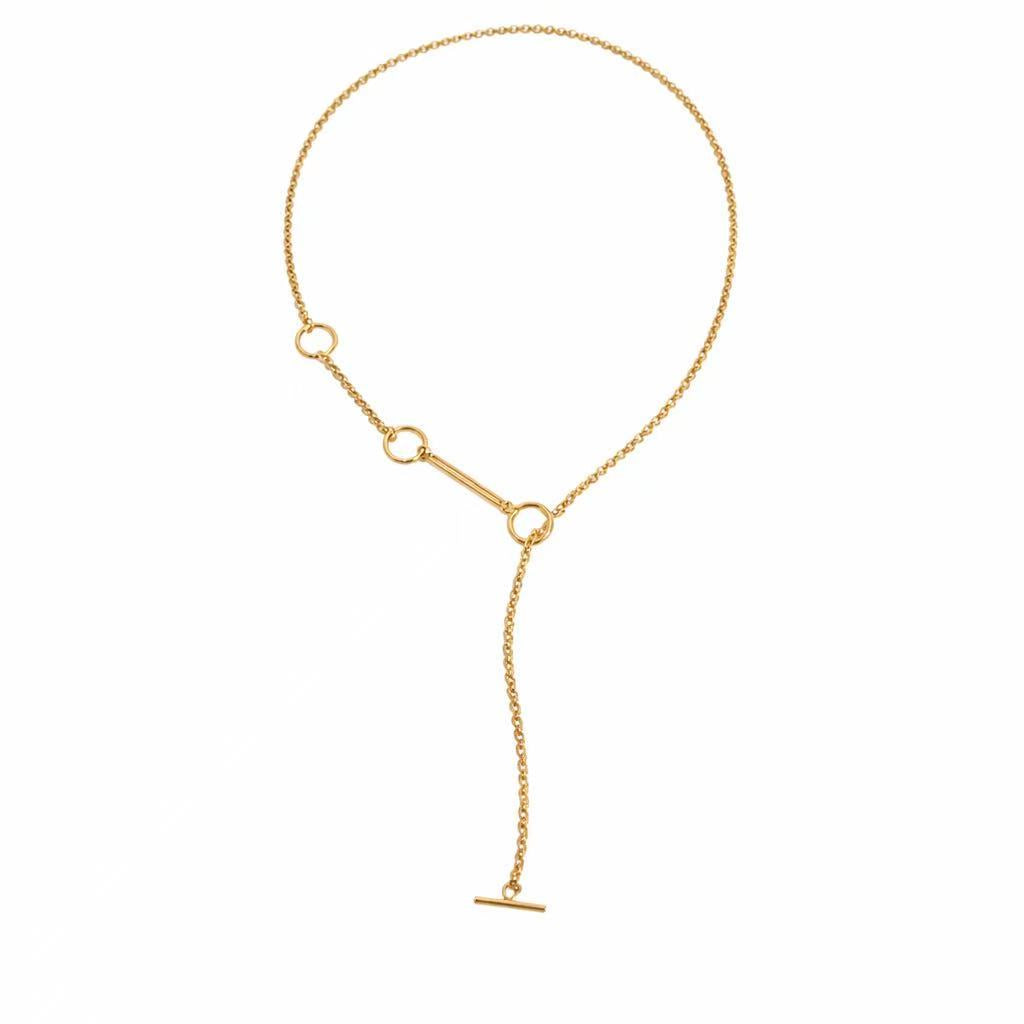 Collier de luxe plaqué or CGN171