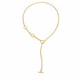 Collier de luxe plaqué or CGN171