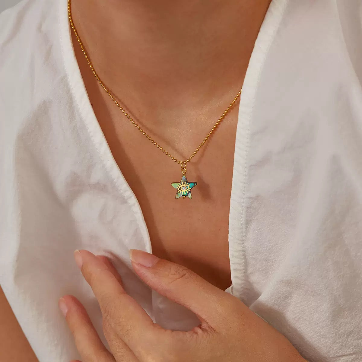 Collier Étoile Éclat CGN188