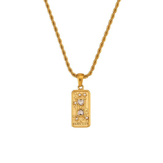 Collier talisman tarot CARPE DIEM CGTG004