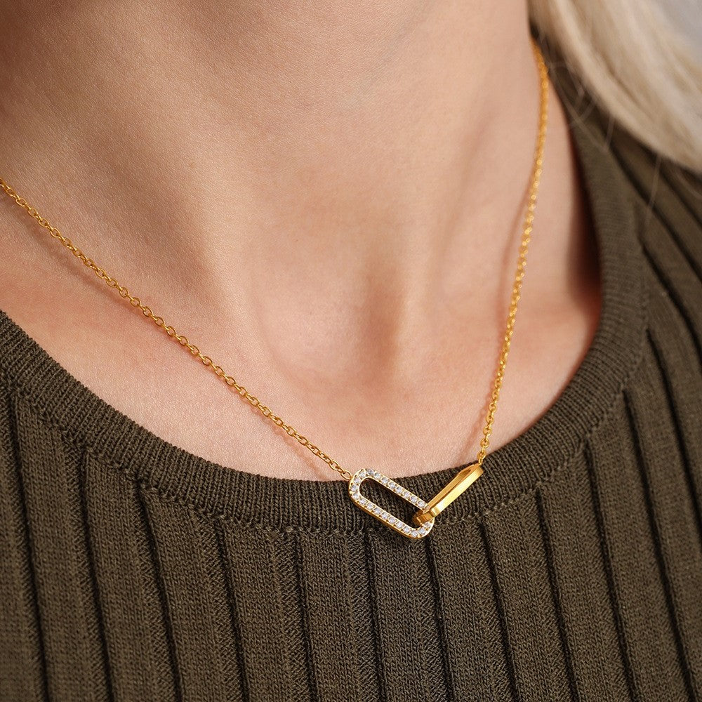 Ensemble de bijoux de luxe plaqué or Idée cadeau EGO047