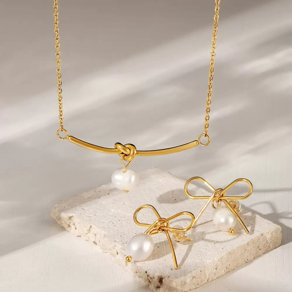 Ensemble de bijoux de luxe plaqué or Idée cadeau EGO049