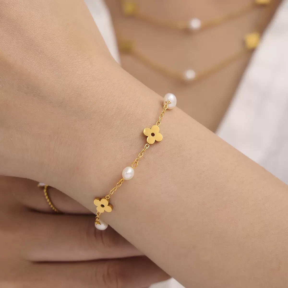 Ensemble de bijoux de luxe plaqué or Idée cadeau EGO051