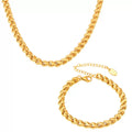 Ensemble de bijoux de luxe plaqué or Idée cadeau EGO055