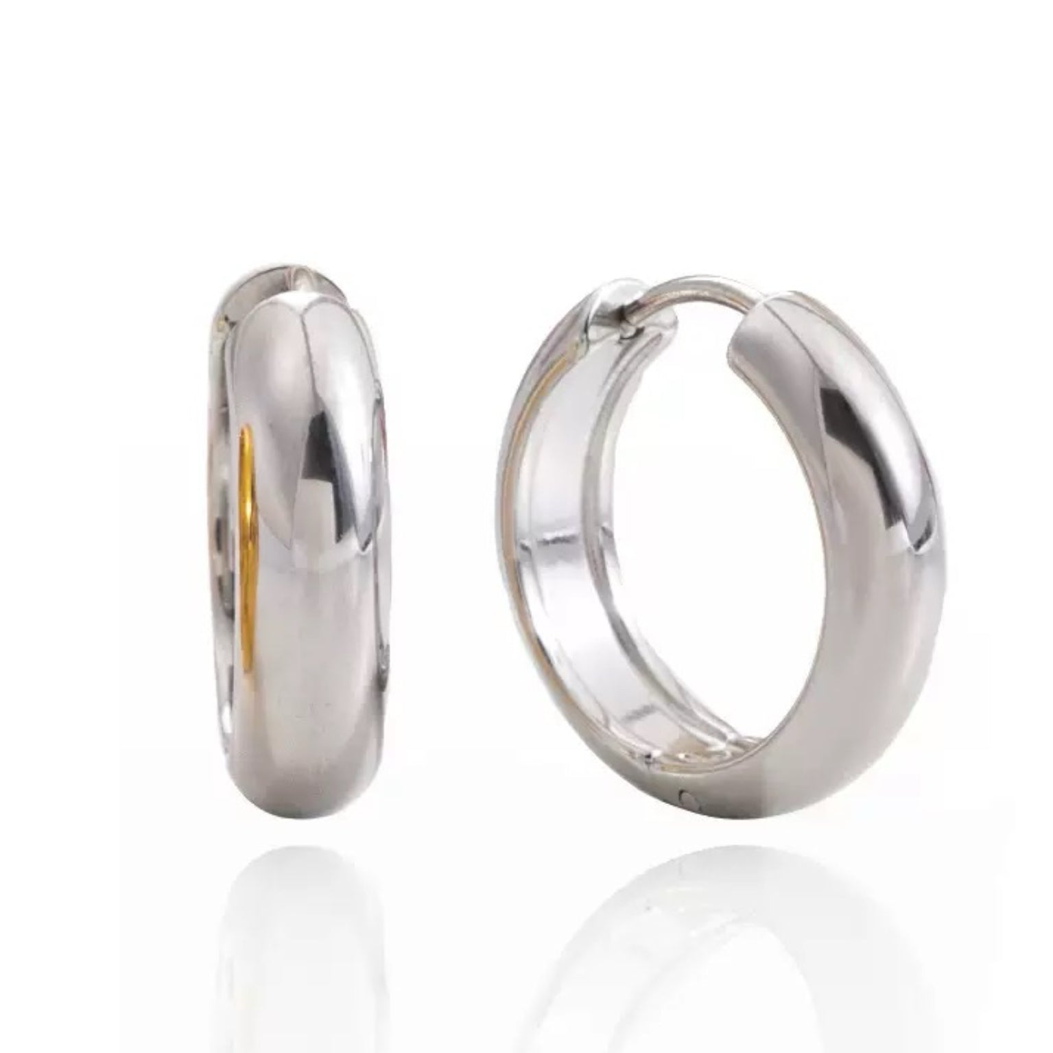 Boucles d'Oreilles de luxe plaqué or OGN085-2