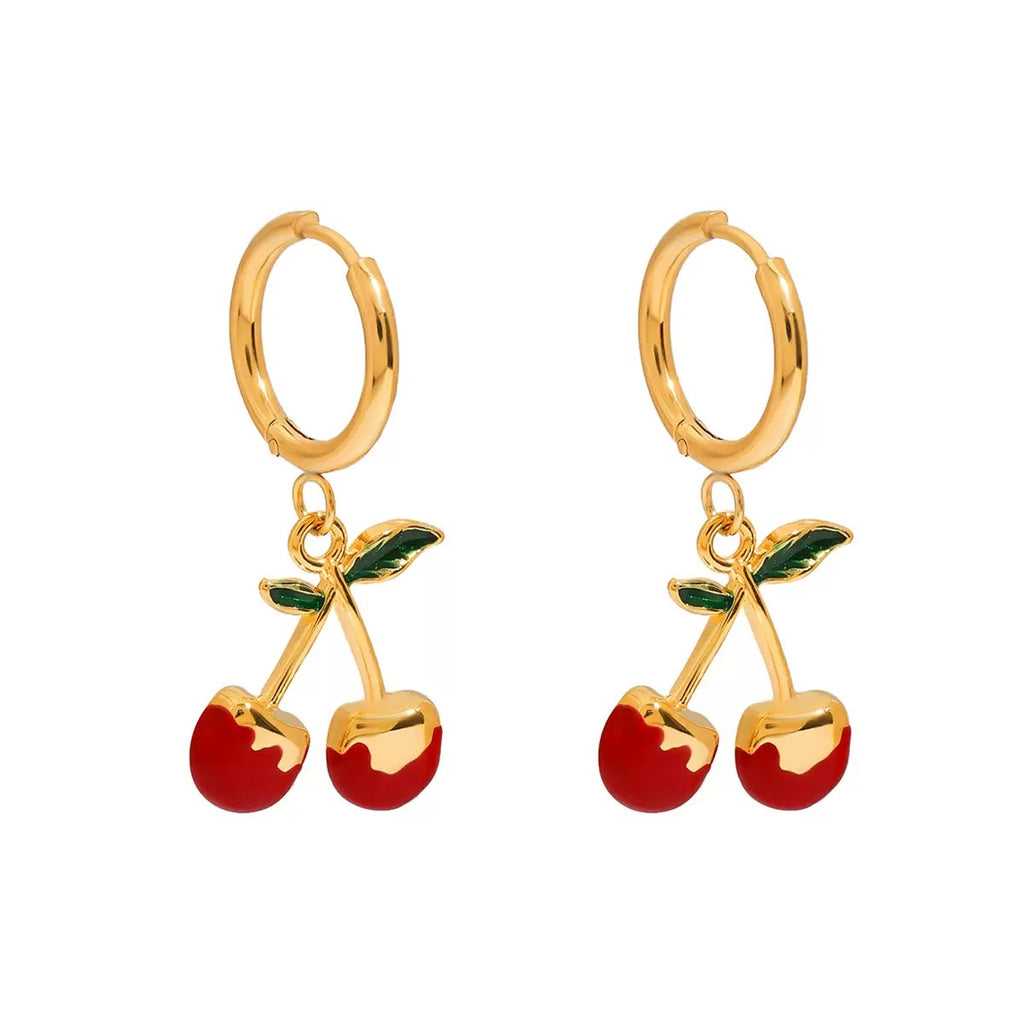 Boucles d'Oreilles de luxe plaqué or OGN091