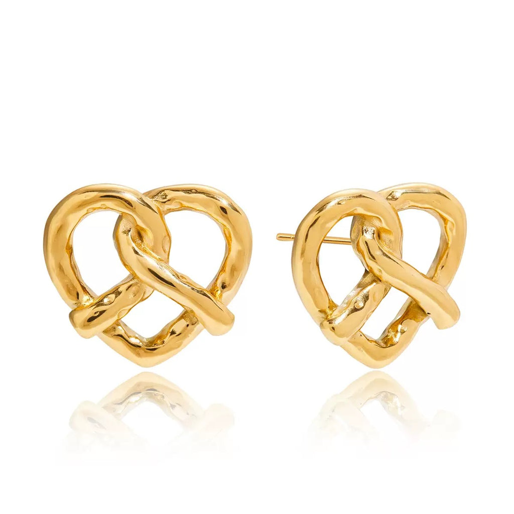 Boucles d'Oreilles de luxe plaqué or OGN097