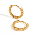 Boucles d'Oreilles de luxe plaqué or OGN106
