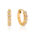 Boucles d'Oreilles de luxe plaqué or OGN110