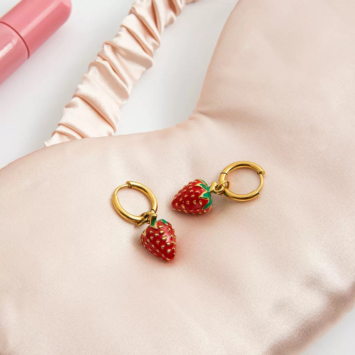 Boucles d'Oreilles de luxe plaqué or OGN119