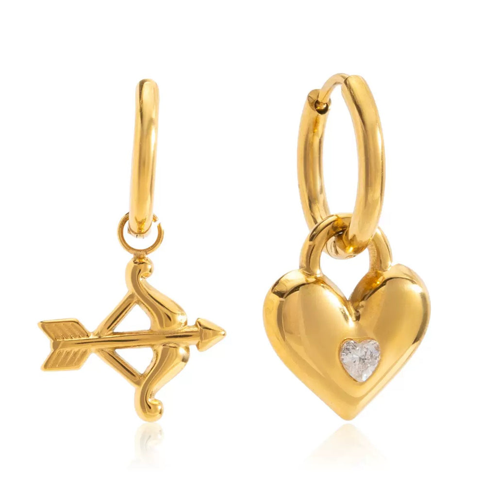Boucles d'Oreilles de luxe plaqué or OGN120