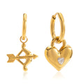 Boucles d'Oreilles de luxe plaqué or OGN120
