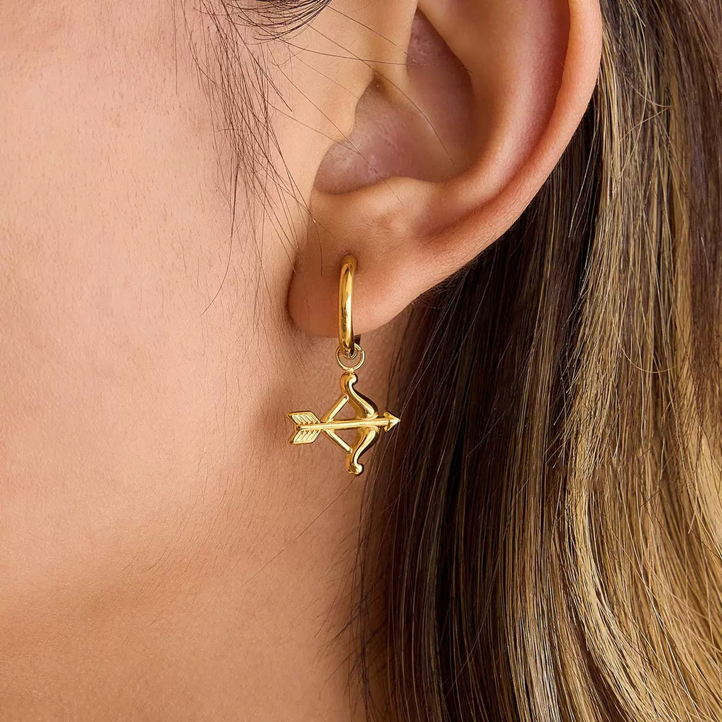 Boucles d'Oreilles de luxe plaqué or OGN120