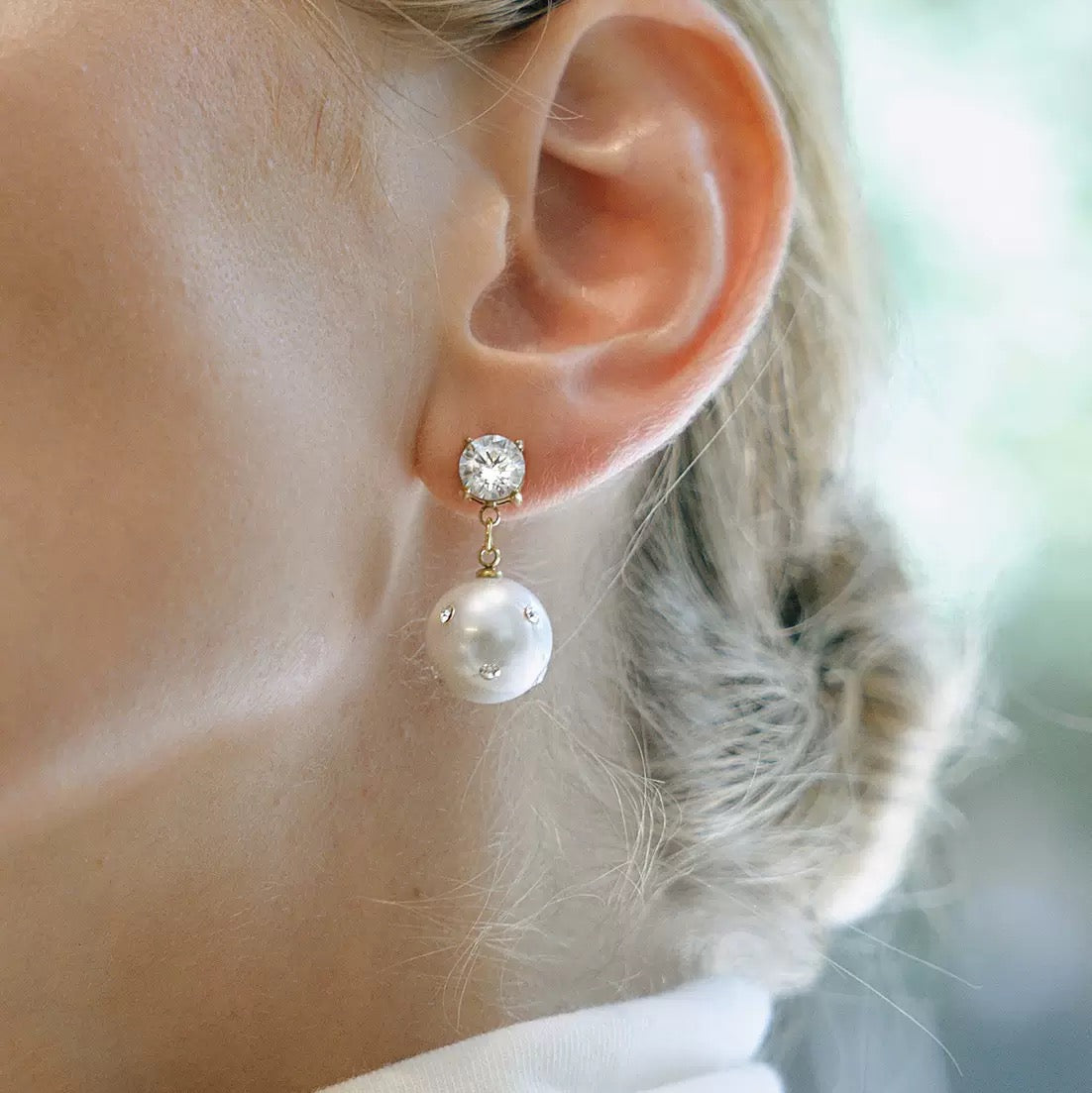 Boucles d'Oreilles de luxe plaqué or OGN131