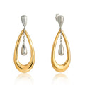 Boucles d'Oreilles de luxe plaqué or OGN132