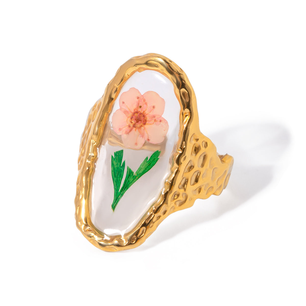 Bague en fleurs éternelles RGEF009