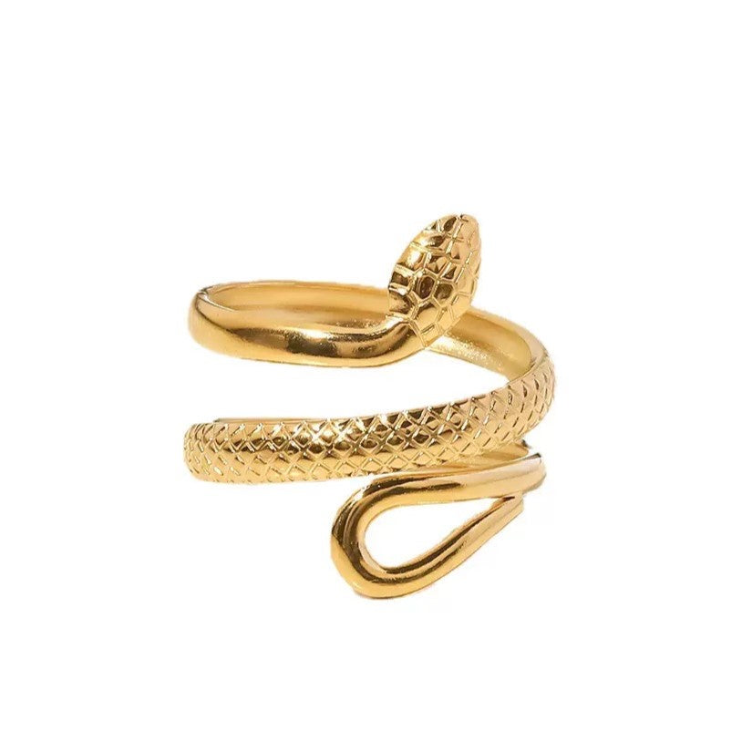 Bague de luxe plaqué or RGN076