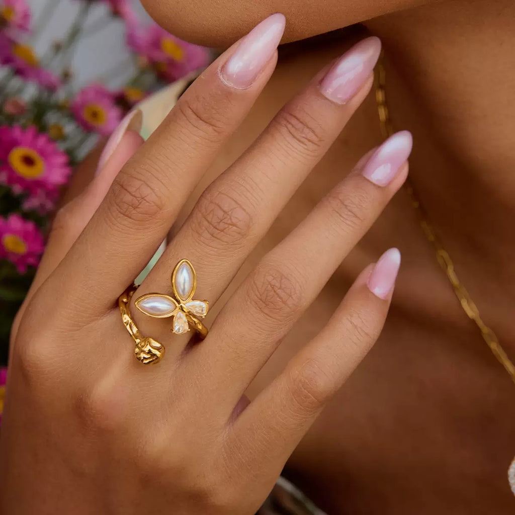 Bague Papillon Éternel RGN096