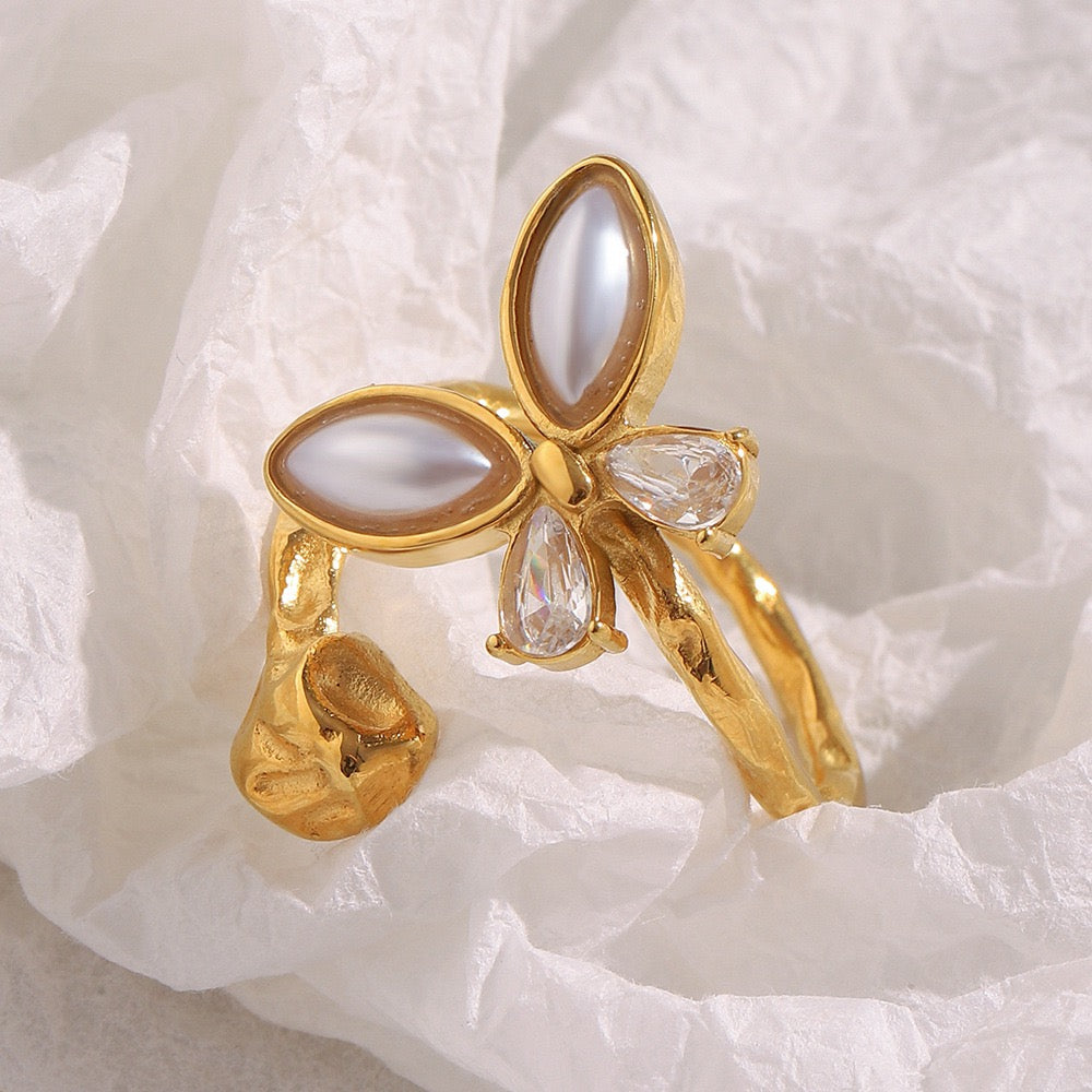 Bague Papillon Éternel RGN096